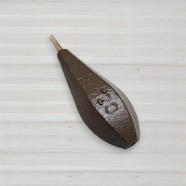 Грузило для риболовлі, Горизонт, фарбоване, інлайн, 120г